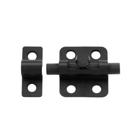 Dendesigns 2 in. Barrel Bolt; Black - Solid Brass DE829663